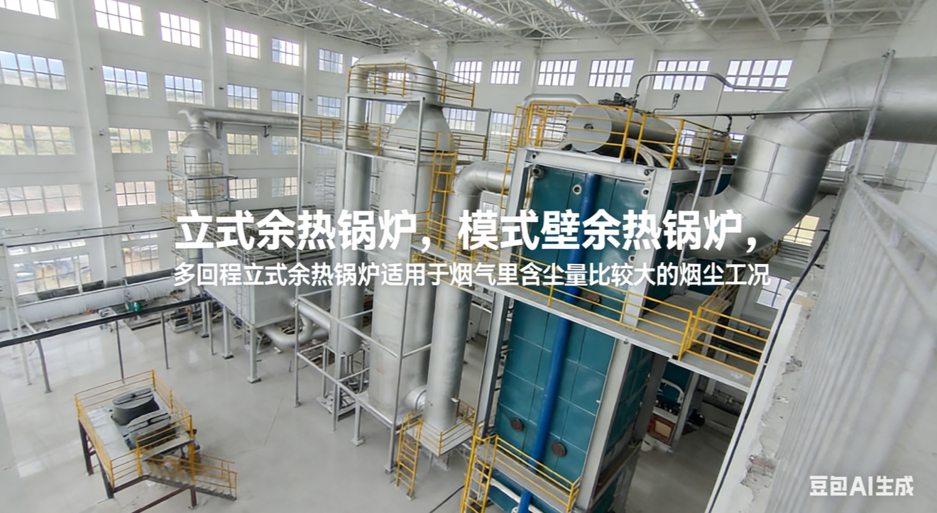 16吨立式余热锅炉